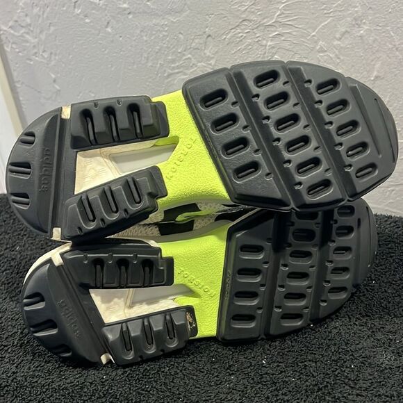 🔥🔥 ADIDAS P.O.D. S3.2 ML Shoes White Hi-Res Yellow Men Sz 8 - EUC - Very RARE! - Picture 10 of 14